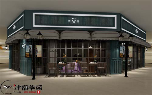 中卫棠亚西餐厅设计方案鉴赏|中卫西餐厅设计装修公司推荐