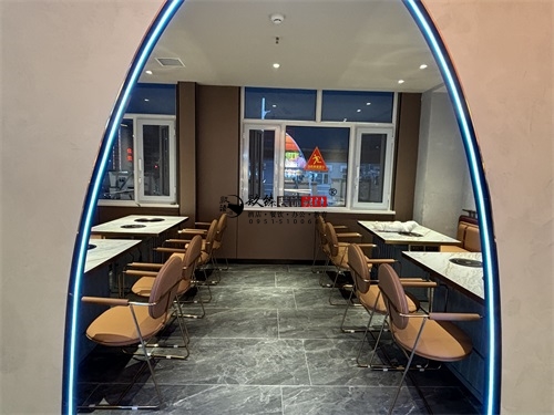 中卫自助餐厅装修设计项目|镹臻设计