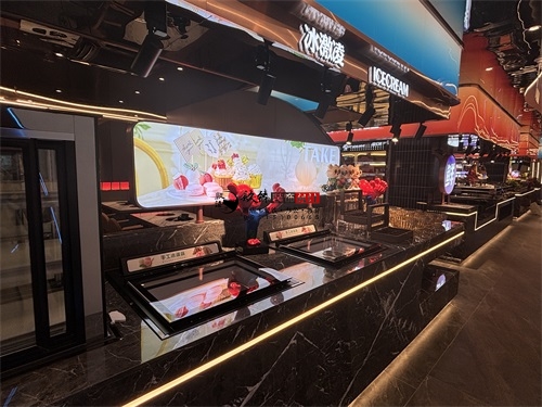 中卫自助餐厅装修设计项目|镹臻设计