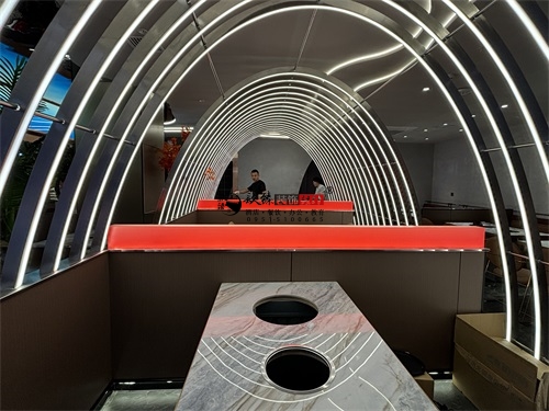 中卫自助餐厅装修设计项目|镹臻设计