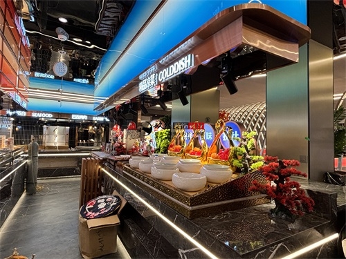 中卫自助餐厅装修设计项目|镹臻设计