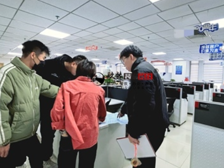 中卫装修公司推荐|中卫盈和900平米办公室改造设计装修项目