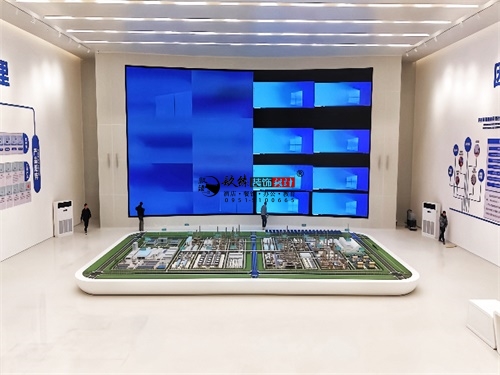 中卫办公楼展厅装修设计项目|镹臻设计