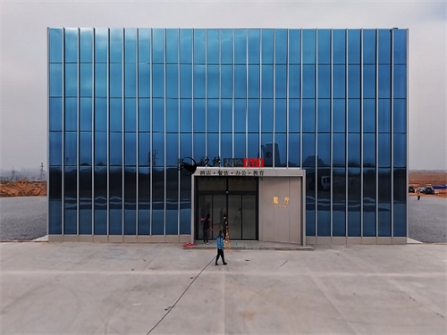 中卫办公楼展厅装修设计项目|镹臻设计