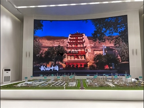 中卫办公楼展厅装修设计项目|镹臻设计