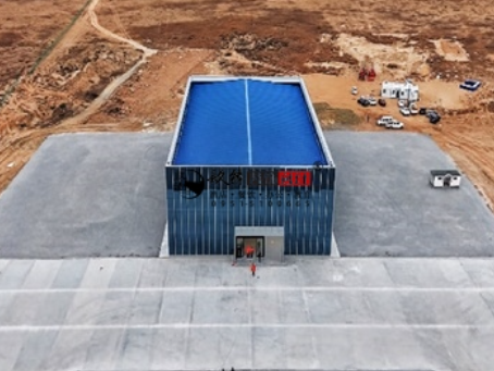 中卫装修公司推荐|中卫宏远1500㎡办公楼展厅装修设计落地实景